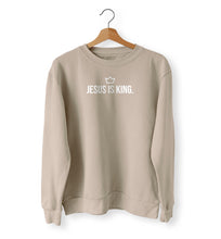 Load image into Gallery viewer, JESUS is King Sweater Crewneck Unisex
