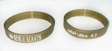 Load image into Gallery viewer, Heir of Heaven Galatians 4:7 Wristbands Gold, Pink, Blue
