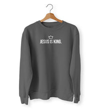 Load image into Gallery viewer, JESUS is King Sweater Crewneck Unisex
