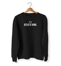 Load image into Gallery viewer, JESUS is King Sweater Crewneck Unisex
