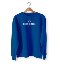 Load image into Gallery viewer, JESUS is King Sweater Crewneck Unisex
